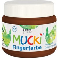 C.KREUL 23111 MUCKI Fingerfarbe Braun 150 ml von C.KREUL