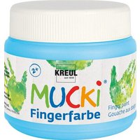 C.KREUL 23113 MUCKI Fingerfarbe Hellblau 150 ml von C.KREUL