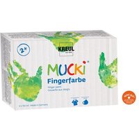 C.KREUL 2316 MUCKI Fingerfarbe 6er Set 150 ml von C.KREUL