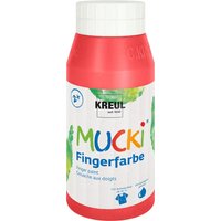 C.KREUL 23205 MUCKI Fingerfarbe Rot 750 ml von C.KREUL