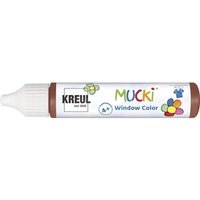 C.KREUL 24416 MUCKI Window Color Dunkelbraun 29 ml von C.KREUL