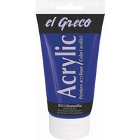 C.KREUL 28512 KREUL el Greco Acrylic Ultramarinblau 150 ml Tube von C.KREUL