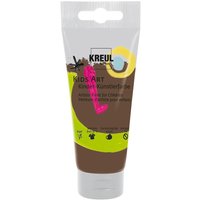 C.KREUL 43315 Kids Art Kinder-Künstlerfarbe Dunkelbraun 75 ml Tube von C.KREUL