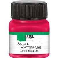 C.KREUL 75215 KREUL Acryl Mattfarbe Karmin 20 ml C.KREUL 75215 KREUL Acryl Mattfarbe Karmin 20 ml von C.KREUL