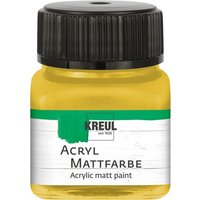 C.KREUL 75230 KREUL Acryl Mattfarbe Gold 20 ml von C.KREUL