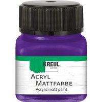 C.KREUL 75234 KREUL Acryl Mattfarbe Violett 20 ml von C.KREUL