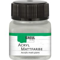 C.KREUL 75237 KREUL Acryl Mattfarbe Silber 20 ml von C.KREUL