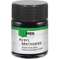 C.KREUL 75520 KREUL Acryl Mattfarbe Schwarz 50 ml von C.KREUL