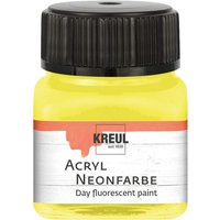 C.KREUL 77261 Acryl Neonfarbe Neongelb 20 ml von C.KREUL