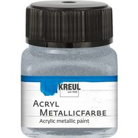 C.KREUL 77272 KREUL Acryl Metallicfarbe Silber 20 ml von C.KREUL