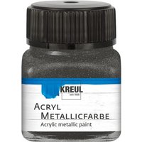 C.KREUL 77278 KREUL Acryl Metallicfarbe Anthrazit 20 ml von C.KREUL