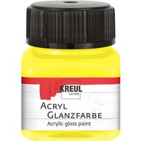 C.KREUL 79202 KREUL Acryl Glanzfarbe Gelb 20 ml von C.KREUL