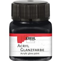 C.KREUL 79212 KREUL Acryl Glanzfarbe Schwarz 20 ml von C.KREUL