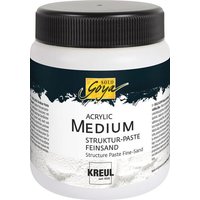 C.KREUL 85805 SOLO GOYA Acrylic Medium Struktur-Paste Feinsand 250 ml von C.KREUL