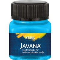 C.KREUL 90964 KREUL Javana Stoffmalfarbe für helle und dunkle Stoffe Hellblau 20 ml von C.KREUL