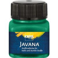 C.KREUL 90965 KREUL Javana Stoffmalfarbe für helle und dunkle Stoffe Dunkelgrün 20 ml von C.KREUL