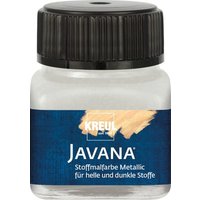 C.KREUL 92416 KREUL Javana Stoffmalfarbe Metallic Silber 20 ml von C.KREUL