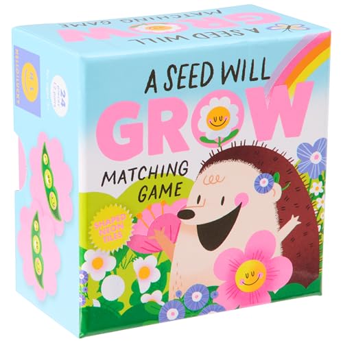 C.R. Gibson H!L A Seed Will Grow Matching-Spiel – lustiges und lehrreiches Kinderspiel, kognitive Lernaktivität von C.R. Gibson