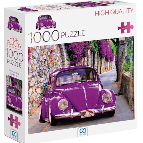 Ca Games 1000 Teile Purple Car Puzzle 7028 von CA Games