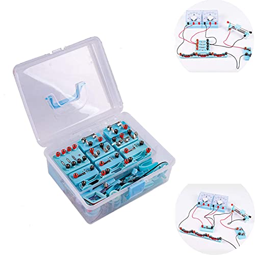 Elektromagnetisches Experimentierset Physiklabore Schaltungslernset Grundlegendes Schaltungsexperiment Mehrere kreative Experimente von CAFIEDR