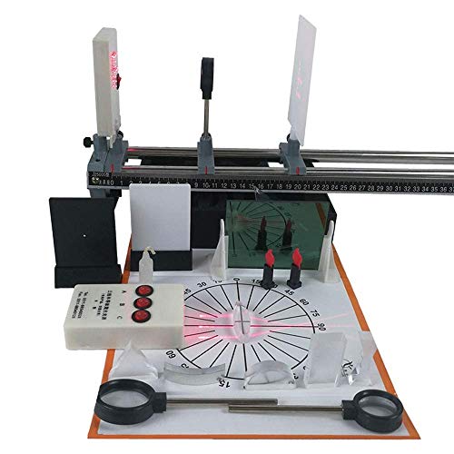 Experimentierset für physikalische Optik, Prinzip der Linsenabbildung, optische Bank, gerade Lichtlinie, Physik-Lehrinstrument von CAFIEDR