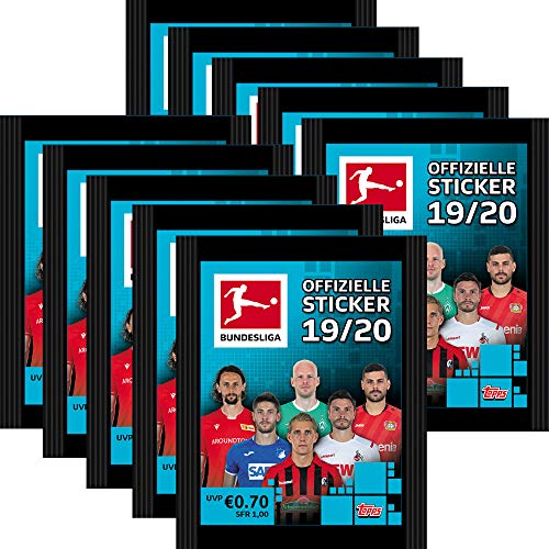 CAGO Topps Bundesliga Sammelsticker 2019/20-10 Tüten von Bluecraft