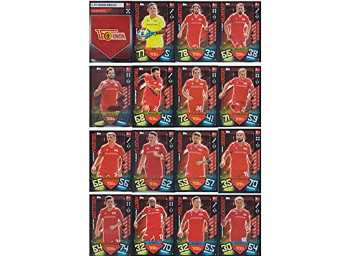 CAGO Topps Match Attax - 2019/20 - Mannschaftspaket - 1. FC Union Berlin + 40 Collect-it Hüllen Sleeves von CAGO