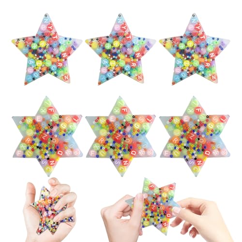 CAIJ 6 Stück Picky Pads, Skin Picking Fidget,Picky Gadgets, Star Picky Sensory Toys, Fingerspielzeug, Sensorisches Spielzeug für Kinder und Erwachsene CAIJ 6 Stück Picky Pads, Skin Picking Fidget,Picky Gadgets, Star Picky Sensory Toys, Fingerspielzeug, Sensorisches Spielzeug für Kinder und Erwachsene von CAIJ