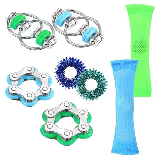 CAIJ Fidget Toys Adhs Hilfsmittel,Anti Stress Spielzeug, Fidget Toys Erwachsene, zur Stressreduzierung,8-Teiliges Set CAIJ Fidget Toys Adhs Hilfsmittel,Anti Stress Spielzeug, Fidget Toys Erwachsene, zur Stressreduzierung,8-Teiliges Set von CAIJ
