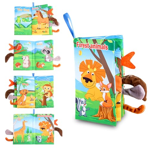 CAIJ Babybuch Baby Stoffbuch - Handybuch Spielzeug ab 6 Monate, Bilderbuch Handybuch Knisterbuch ab 0 3 6 Monate, Neugeborenes Ruhebuch Junge Mädchen Geschenk CAIJ Babybuch Baby Stoffbuch - Handybuch Spielzeug ab 6 Monate, Bilderbuch Handybuch Knisterbuch ab 0 3 6 Monate, Neugeborenes Ruhebuch Junge Mädchen Geschenk von CAIJ
