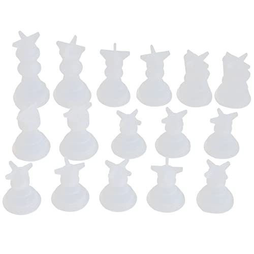 CAIONPLE Schach Form für Harz Silikon Schach Harz Form Schach Kristall Epoxid Guß Formen für DIY, das Geburtstag Geschenk Macht von CAIONPLE
