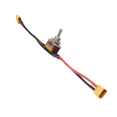 CAIONPLE Stromschalter Avionik ESC XT60 Steckernetzteil Hochstrom Hochlastschalter ESC von CAIONPLE