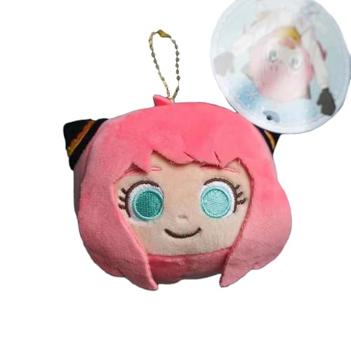 CAIYLAI Anime Plüschfiguren Yor Forger/Anya Forger Weiches gefülltes Kissen Anime Kissen Anhänger Tasche Zubehör Dekoration Geschenk (Typ 3, 10 cm) von CAIYLAI