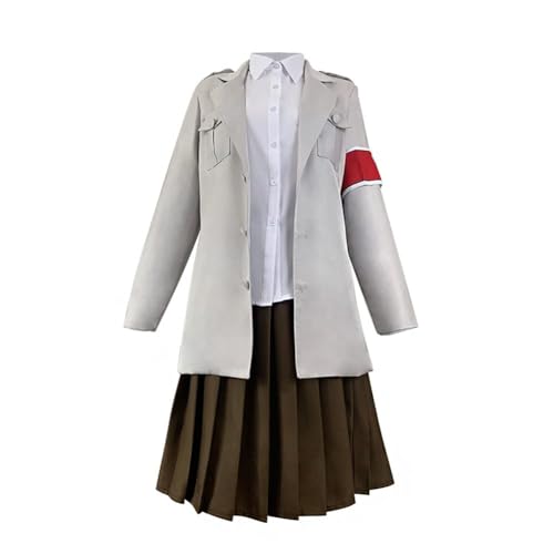 CAIYLAI Anime Titan Cosplay Kostüm Reiner Braun/Pieck Finger/Eren Jaeger Uniform Kostüm Cartoon Rollenspiel Outfits Halloween Komplettes Set (Pieck Finger, 3XL) von CAIYLAI