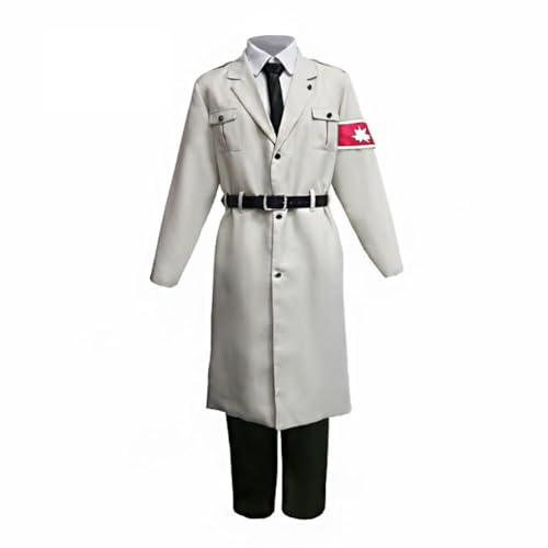 CAIYLAI Anime Titan Cosplay Kostüm Reiner Braun/Pieck Finger/Eren Jaeger Uniform Kostüm Cartoon Rollenspiel Outfits Halloween Komplettes Set (Reiner Braun, S) von CAIYLAI