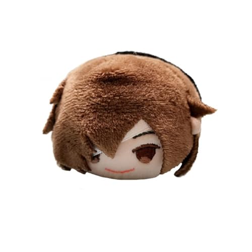 CAIYLAI Bungo Stray Dogs Plüschpuppe Dazai Osamu/Nakahara Chuuya 9 cm Plüschpuppe Anime Cartoon Wurfkissen Figur Plüsch gefüllt weich für Fans (Dazai Osamu-a) von CAIYLAI