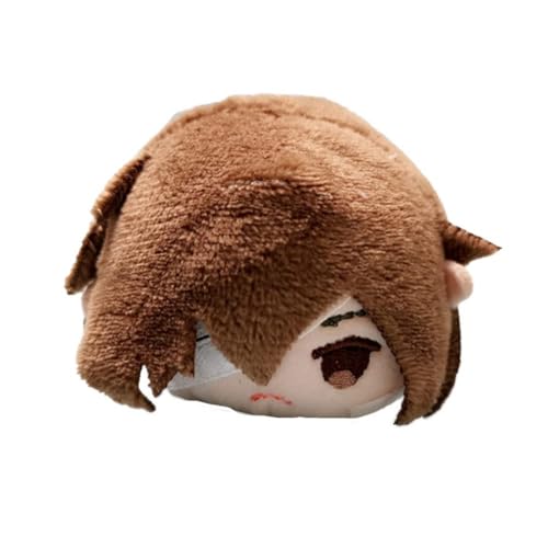 CAIYLAI Bungo Stray Dogs Plüschpuppe Dazai Osamu/Nakahara Chuuya 9 cm Plüschpuppe Anime Cartoon Wurfkissen Figur Plüsch gefüllt weich für Fans (Dazai Osamu-b) von CAIYLAI