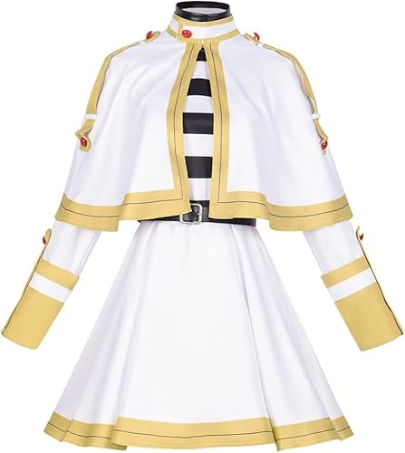 CAIYLAI Frieren Beyond Journey's End Serie Cosplay Uniform Kostüm - Serie Komplettes Set Rollenspiel Halloween Karneval Anime Party Rollenspiel für Frauen (Frieren, XL) von CAIYLAI