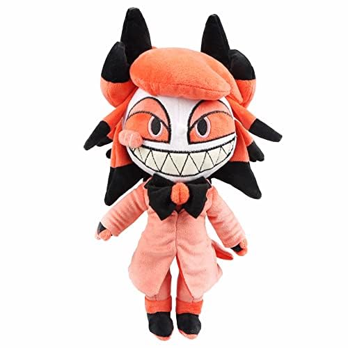 CAIYLAI Hazbin Hotel Anime Plüsch Kissen, Alastor Cosplay Stofffigur Dekoration Engel Staub Figuren Kissen Home Decoration Geschenke von CAIYLAI