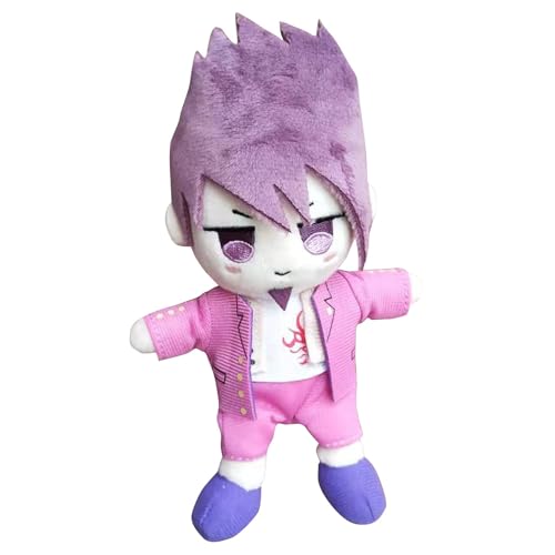 CAIYLAI Japanisches Plüschtier Saihara Syuichi Kokichi Ouma/Akamatsu Kaede Plüschfigur, 15 cm, Cartoon, weiche Stofftiere, Geschenke für Kinder (Kaito Momota) von CAIYLAI