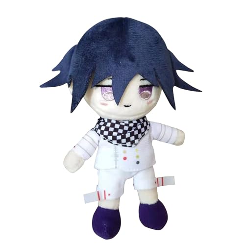 CAIYLAI Japanisches Plüschtier Saihara Syuichi Kokichi Ouma/Akamatsu Kaede Plüschfigur, 15 cm, Cartoon, weiche Stofftiere, Geschenke für Kinder (Kokichi Oma) von CAIYLAI