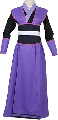 CAIYLAI Mo Dao Zu Shi Wei Wu Xian Cosplay Outfit Anime Kostüm Ancient Hanfu Anzug Erwachsene Rollenspiel Anime Karneval Halloween Party Karneval Uniform (Jiang Cheng Kostüm, L) von CAIYLAI