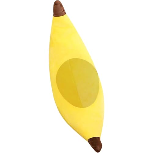 CAKEEYUM Festival Kostümkappen Kinder Erwachsener Unisex lustiger Bananenhut gelbe Neuheit Kostüm Party Dekor Head Accessoire von CAKEEYUM