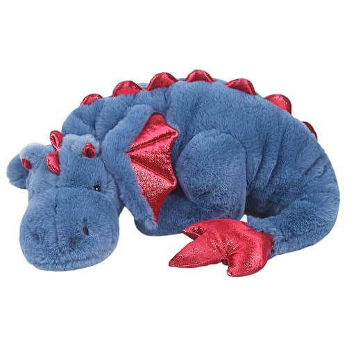 CAKEEYUM Gefüllter Drache 35.4 '' Slustharsiger weicher Dinosaurier gefülltes Tier Multi -Gebrauch Cutes Dragon Stofftiere Kissen und Kissen warmes Geschenk für Geburtstage und Feiertage von CAKEEYUM