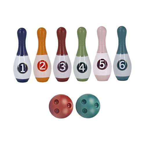 CAKEEYUM Kinder Bowling -Sets Bowlingbälle für Kinder Bowlingstifte und Balls Bowl -Spiel Set von CAKEEYUM