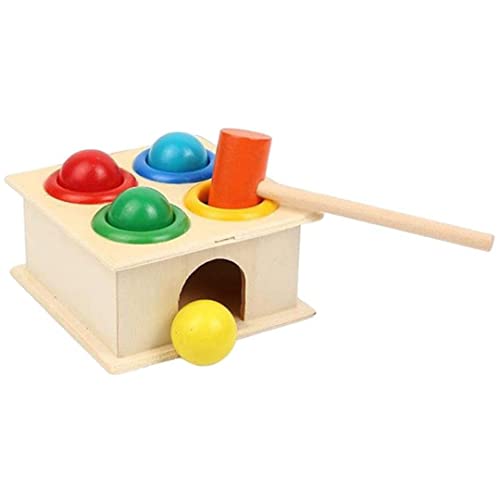 CAKEEYUM Kinder Holz Hammer Spielzeug pochende Bankgeschenke Spiel Spiel von CAKEEYUM