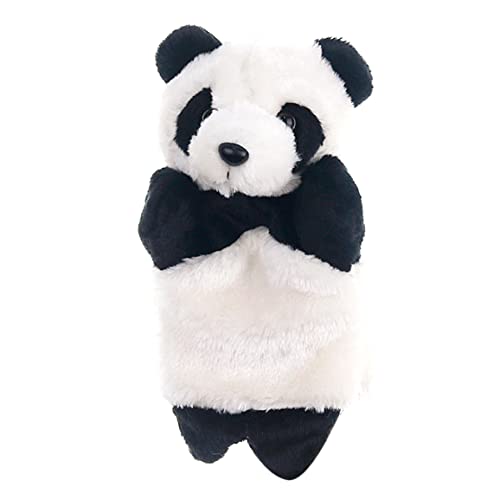 CAKEEYUM Panda Handpuppen Cartoon Tier Plüsch Handpuppen Interaktive Puppenhandschuhe für Eltern-Kind Plüsch Panda Handpuppe von CAKEEYUM