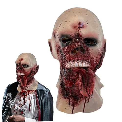 CAKEEYUM Zombie -Maske beängstigende Masken für Erwachsene gruselige Maske beängstigende Maske von CAKEEYUM