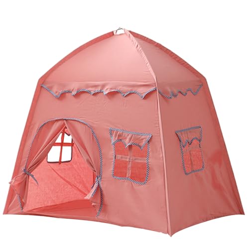 Kinderspielzelt Tipi Zelt für Kinder 53x41x49'' Prinzessinnenschloss Kinder Tipi Waschbares Tipi Zelt Spielhaus für Kinder Geburtstagsgeschenk für Mädchen Stil 2 Kinderspielzelt Tipi Zelt für Ki von CAKEEYUM