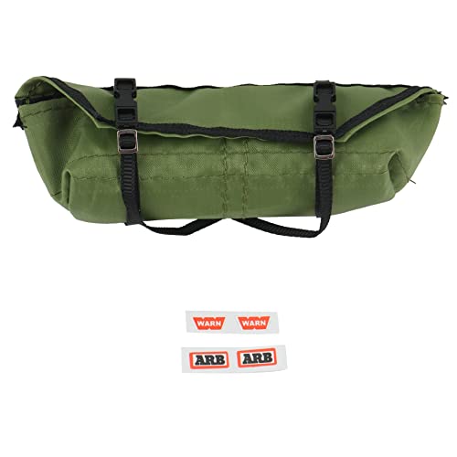 CALIBAN Aufbewahrungstasche für Dach, Gepäcktasche, Camp, Ausrüstung, Tasche für 1/10 Auto, ferngesteuert, AXIAL SCX10 TRX4,3 von CALIBAN